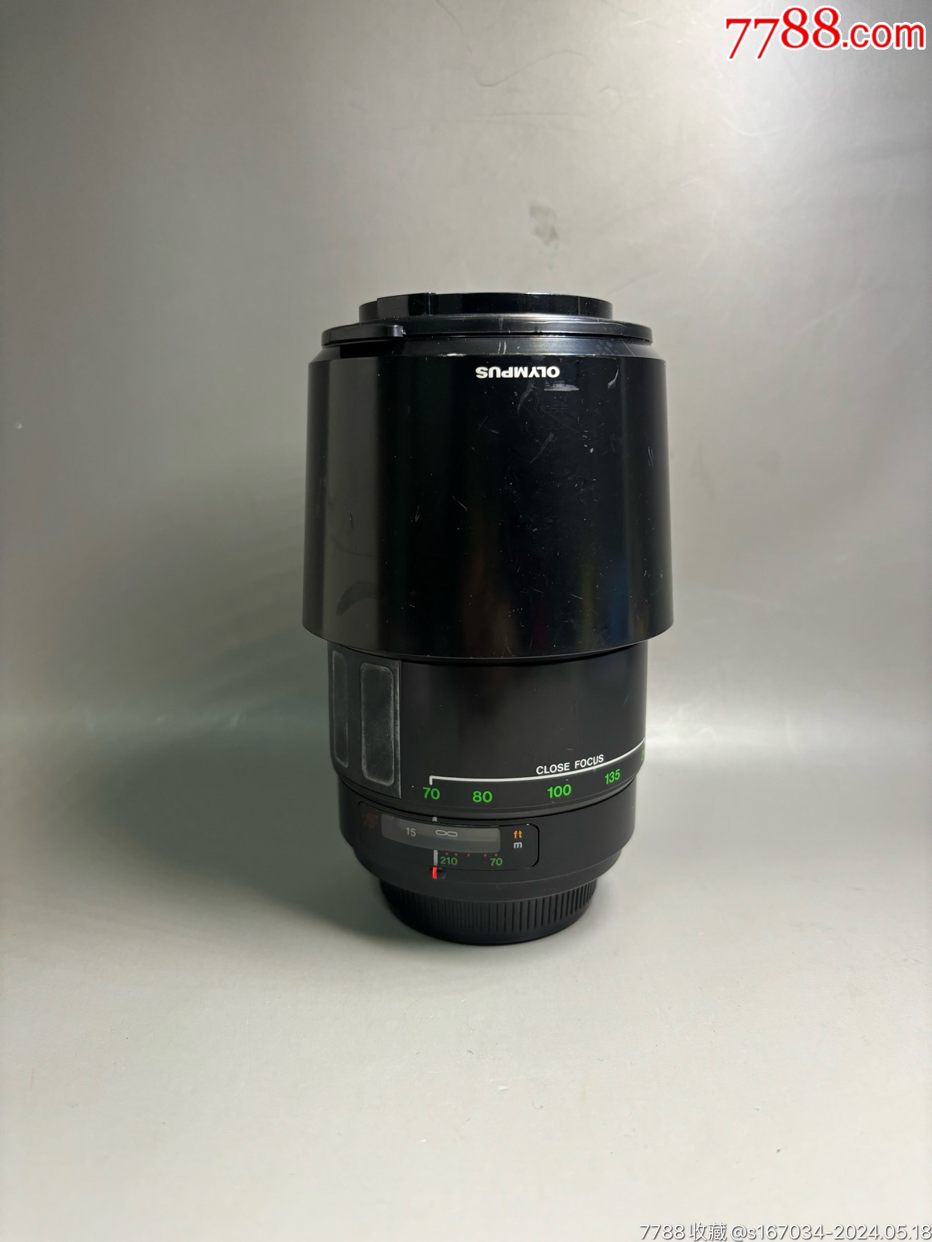 奥林巴斯olympus70210mmf3545镜头品相很好如图所示