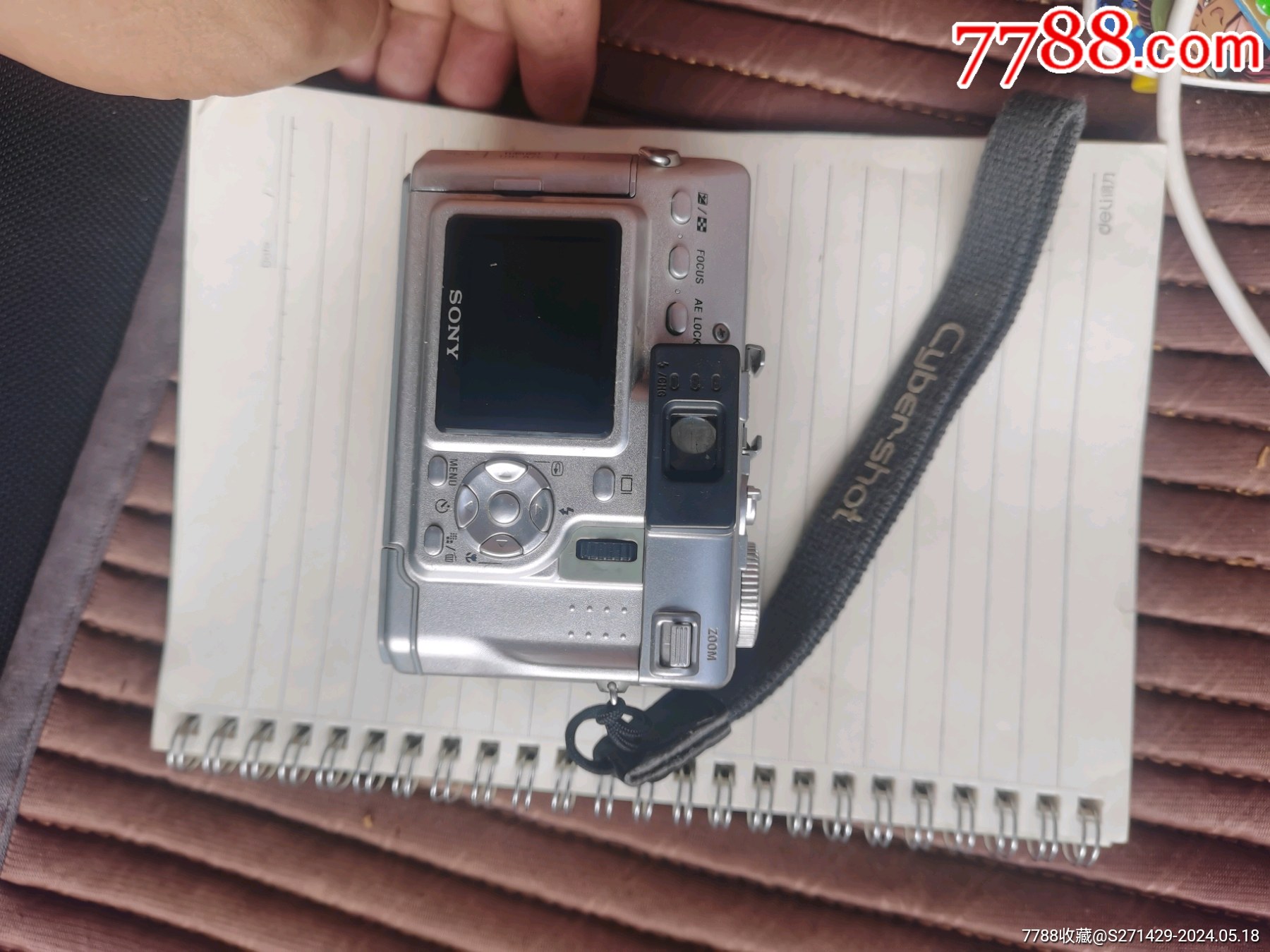 7788收藏__收藏热线>首页>拍卖>卡片机/数码相机>索尼_价格115元【旧