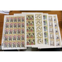 香港2021中國古典文學名著三國演義三国演义郵票大版(zc37795064)