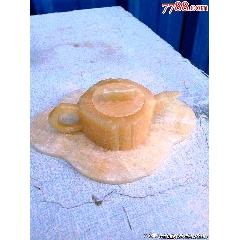 黄龙玉茶壶
