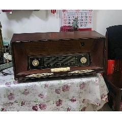 50年代大型收音机上海132_收音机_￥136