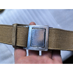 可能是红jun时期的武装腰带m620猪皮的铸铝五角星突出的品相如图