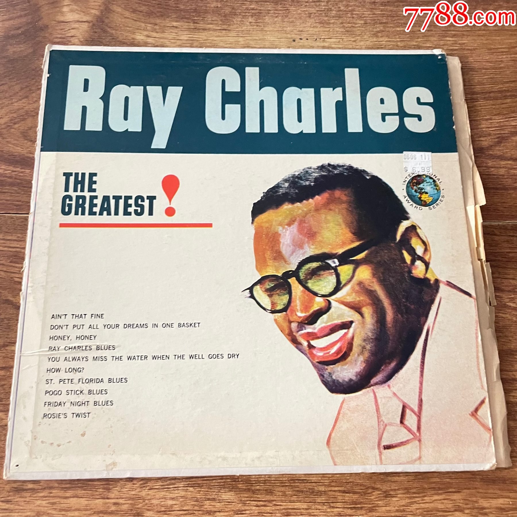 雷查尔斯raycharles灵魂爵士乐12寸黑胶lpa36有划痕