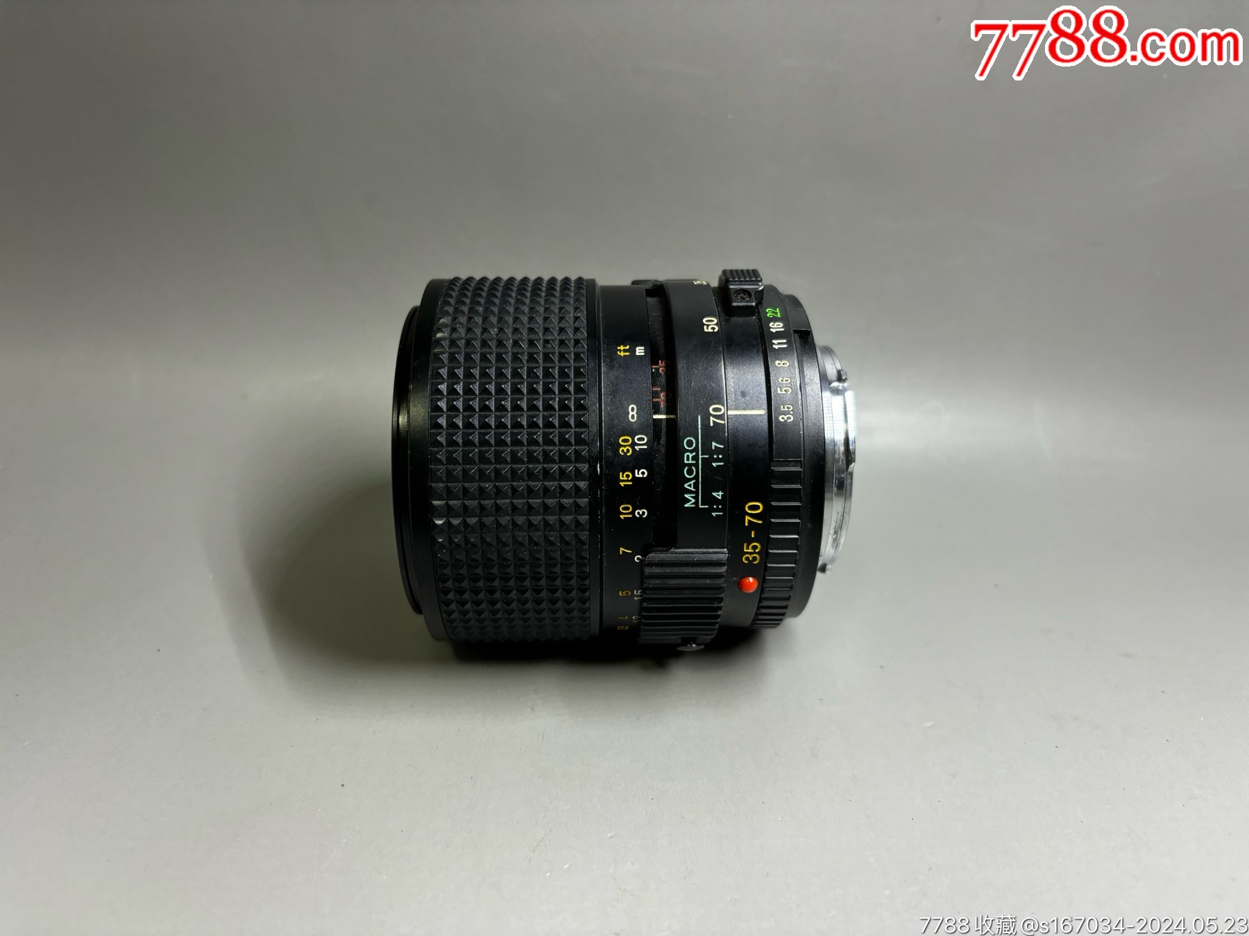 美能达minoltamd3570f35镜头品相很好如图所示内镜有霉如