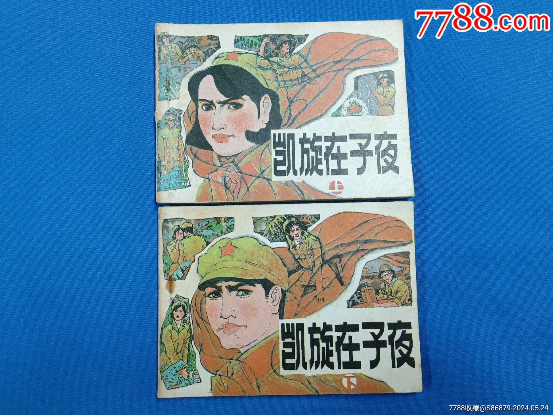 1987年辽宁美术出版社1版1印凯旋在子夜上下