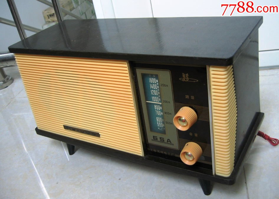 上海无线电三厂美多65a电子管收音机到付