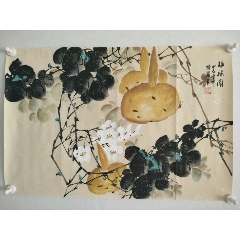 范智新作品《吉利图》-价格:18元-au37900873-花鸟国画原作 -加价