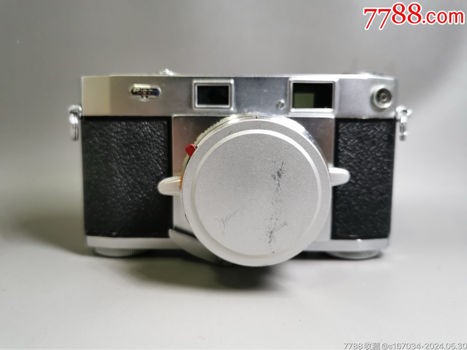 理光ricoh519deluxe旁轴胶片相机配4519镜头品相很好如图所