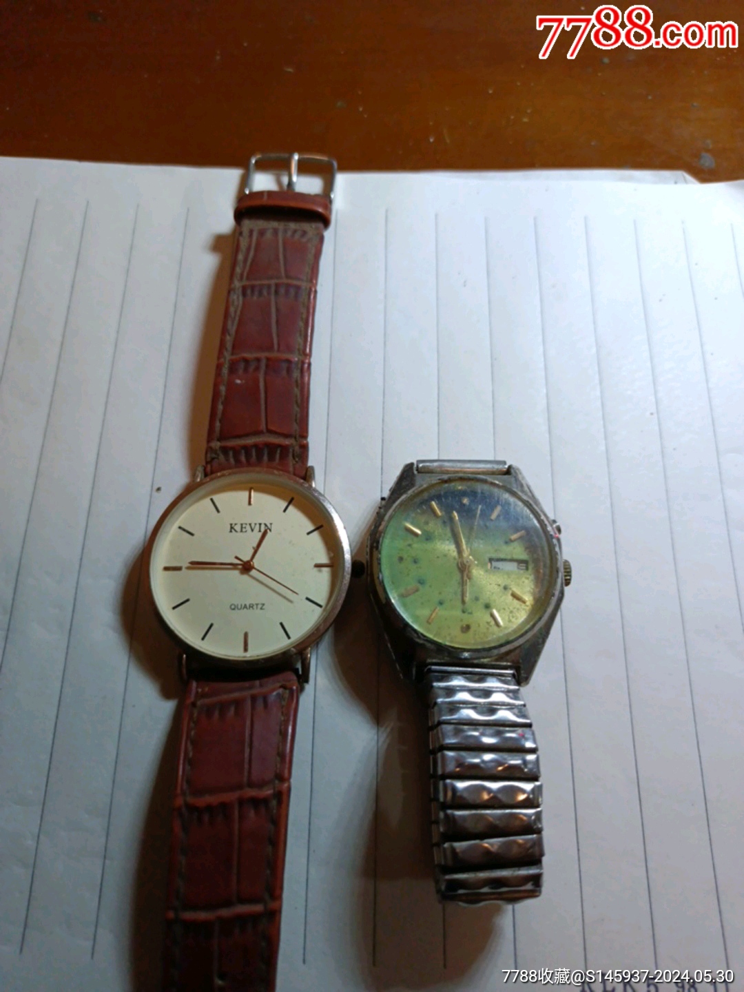一块双狮,一块kevin石英表-价格:28元-au37924477-手表/腕表 -加价