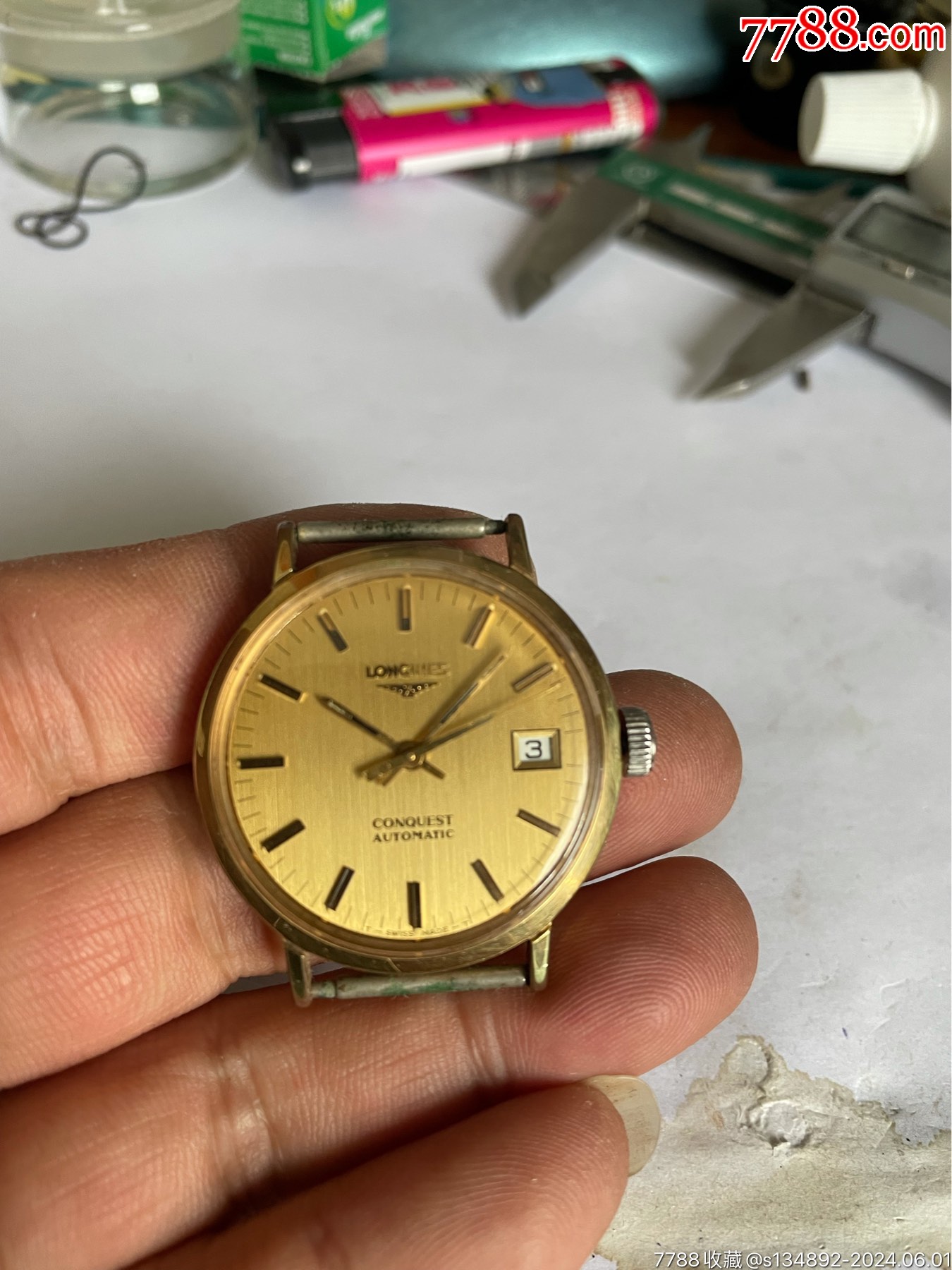 好品瑞士产浪琴全自动男机械表_手表/腕表_非凡表业【7788收藏__收藏