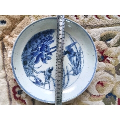 清代珐琅彩超大号赏盘,品相完整如图,不议价_价格1500元【聚鑫阁古玩