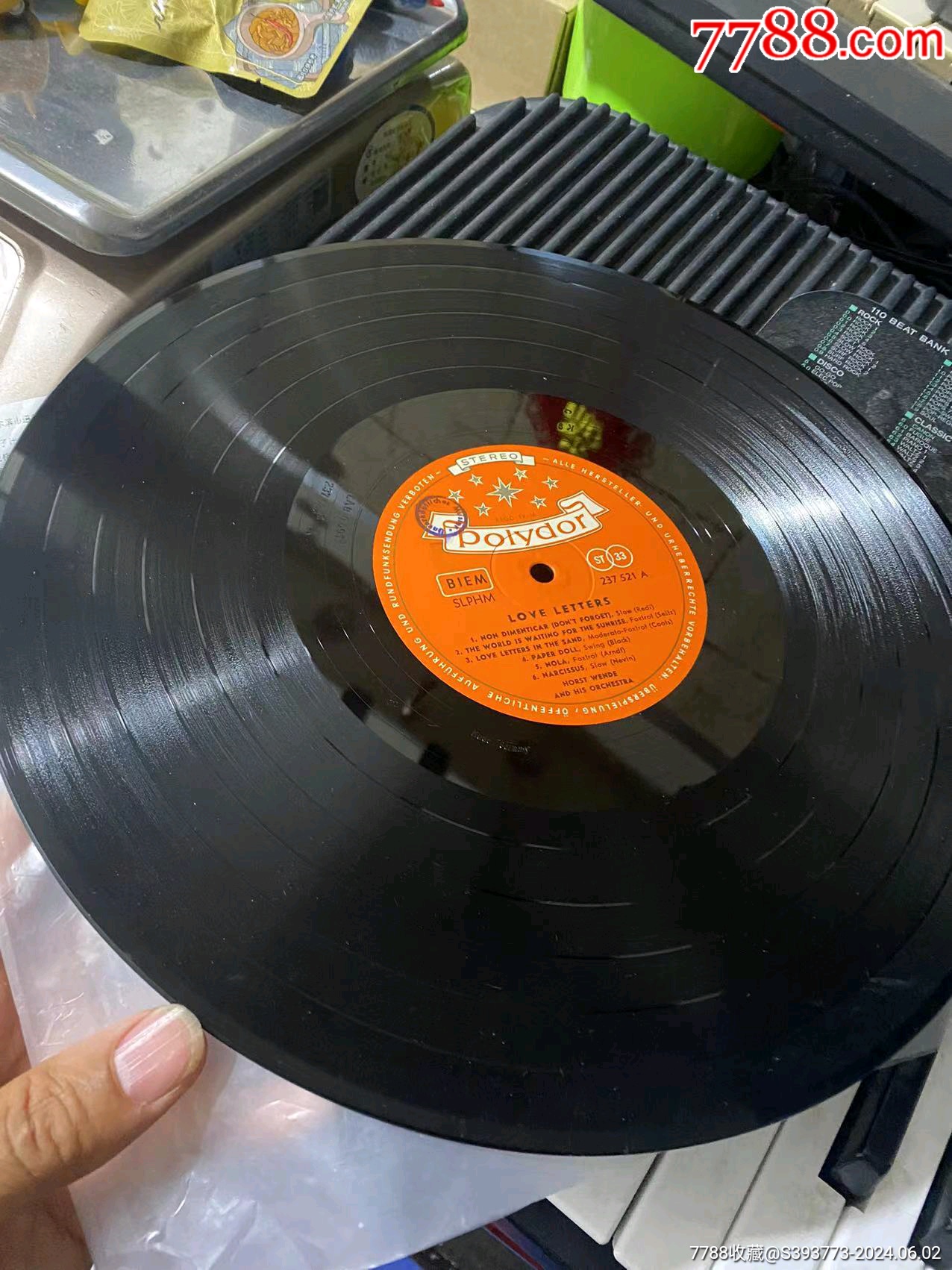 德国制造madeingermany宝丽多polydor唱片公司lp黑胶盘