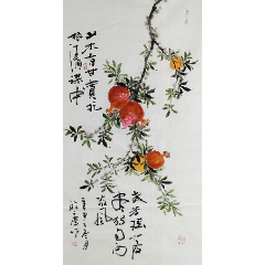 授权10元放漏实力派画家天语作品连年有余