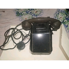民国到解放初期手摇老电话机一部_旧电话机_￥181