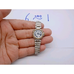 珍藏设计款美品经典7钻闪亮登喜路dunhill女士机芯石英腕表(au38021815)