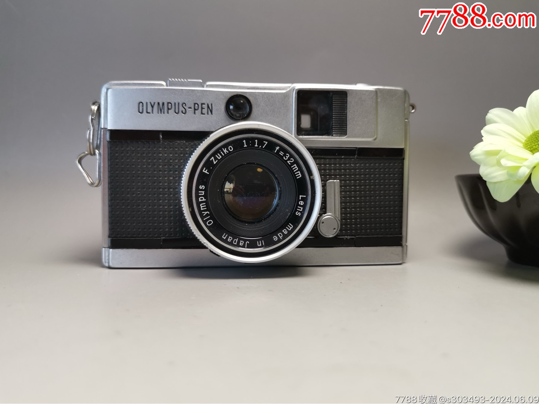 olympus奥林巴斯peneed旁轴半格机械胶片相机32mmf17镜头