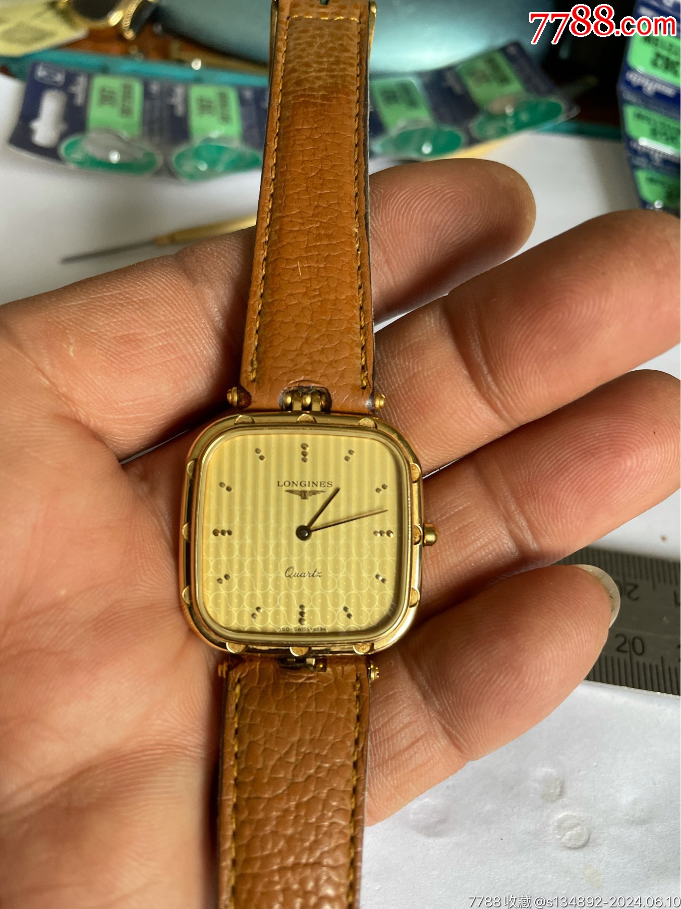 好品瑞士产浪琴男石英表