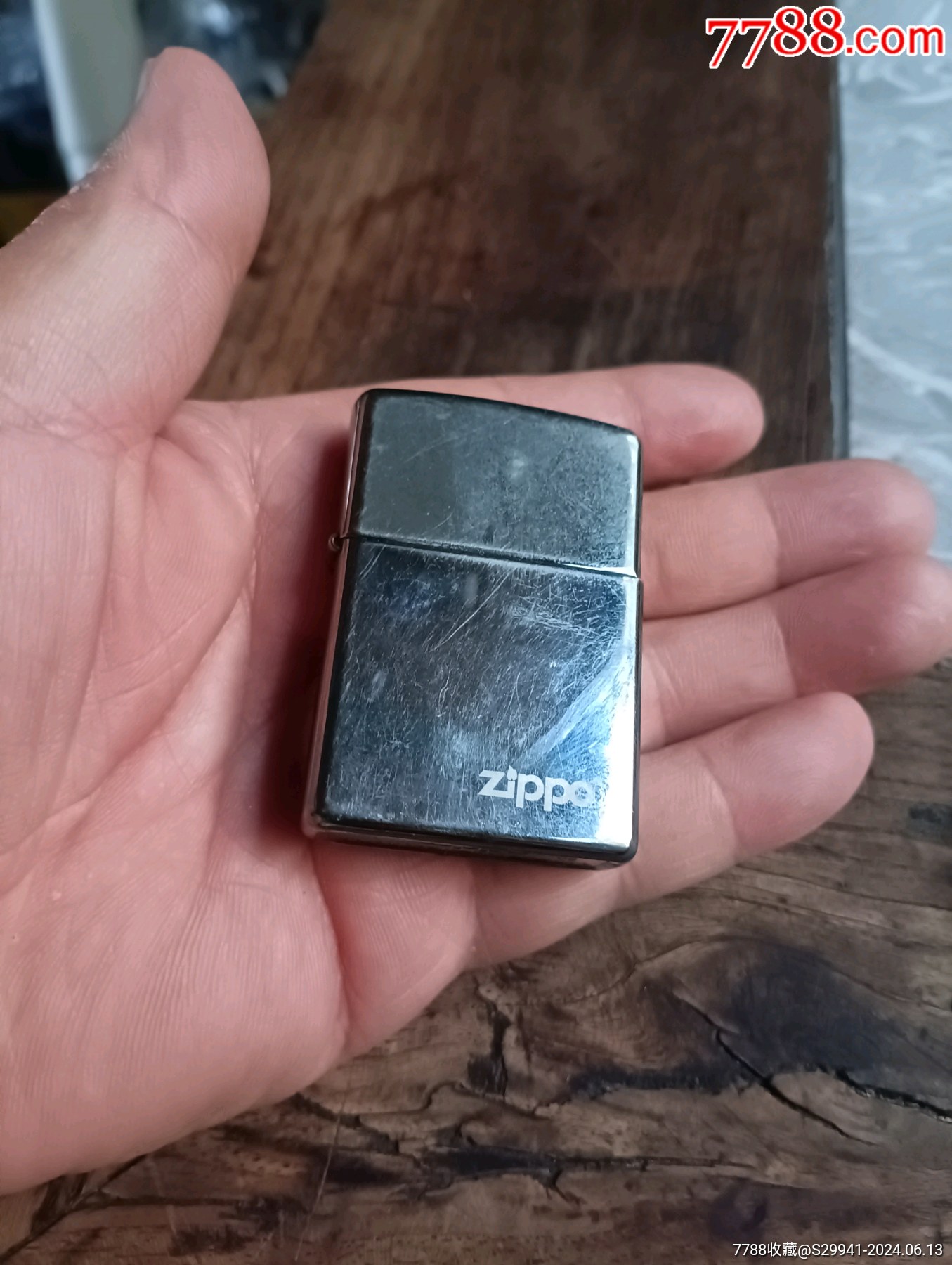 zippo创始人头像打火机图片