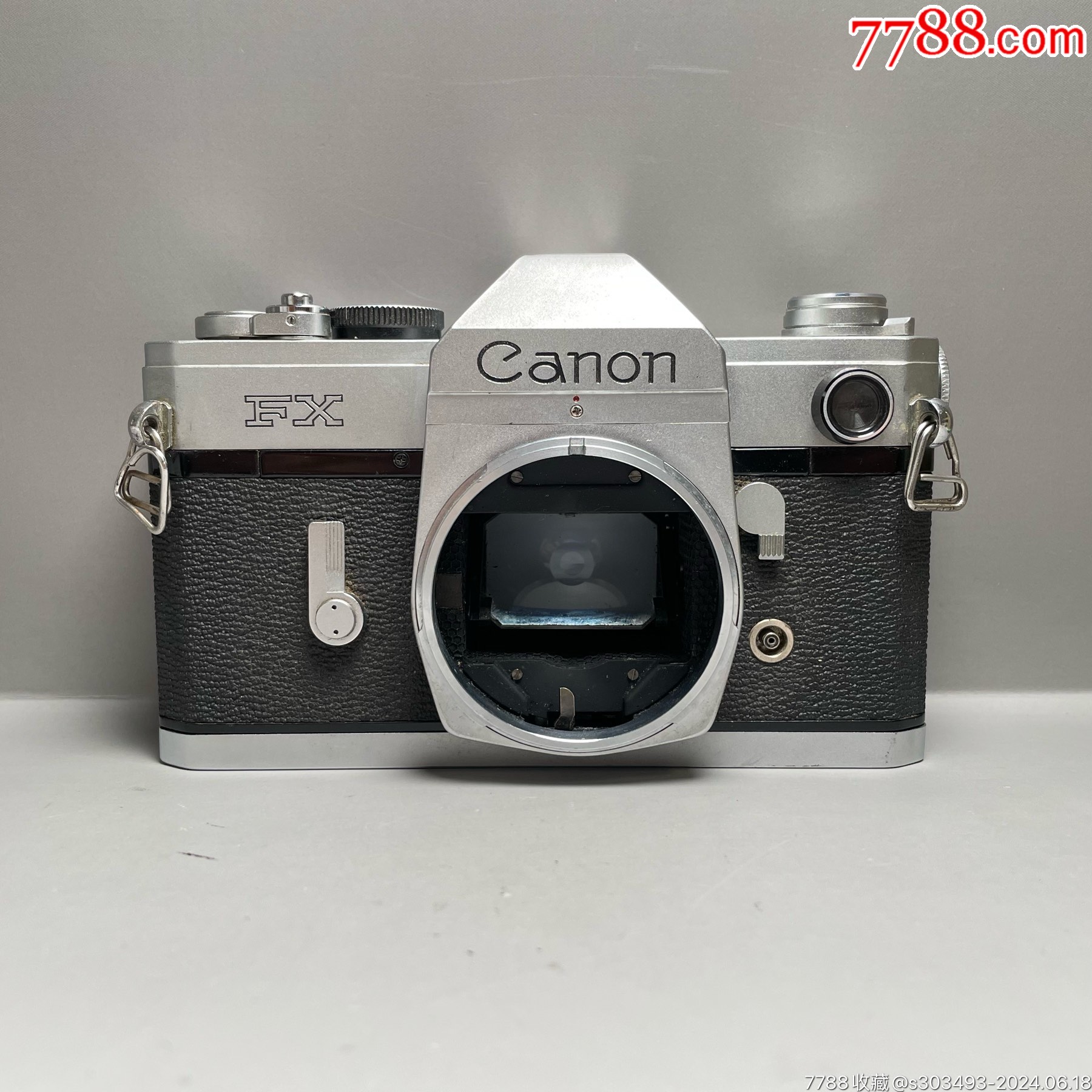 canon佳能fx机械胶片相机.过片杆拨不动.快门键可按,反光板无反应.