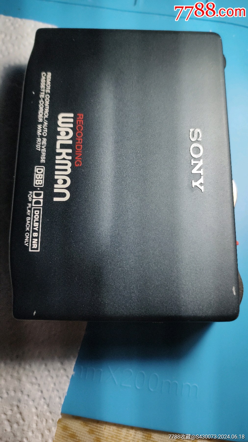 索尼随身听r707已打理_价格131元【随身听拍卖小店】_第1张