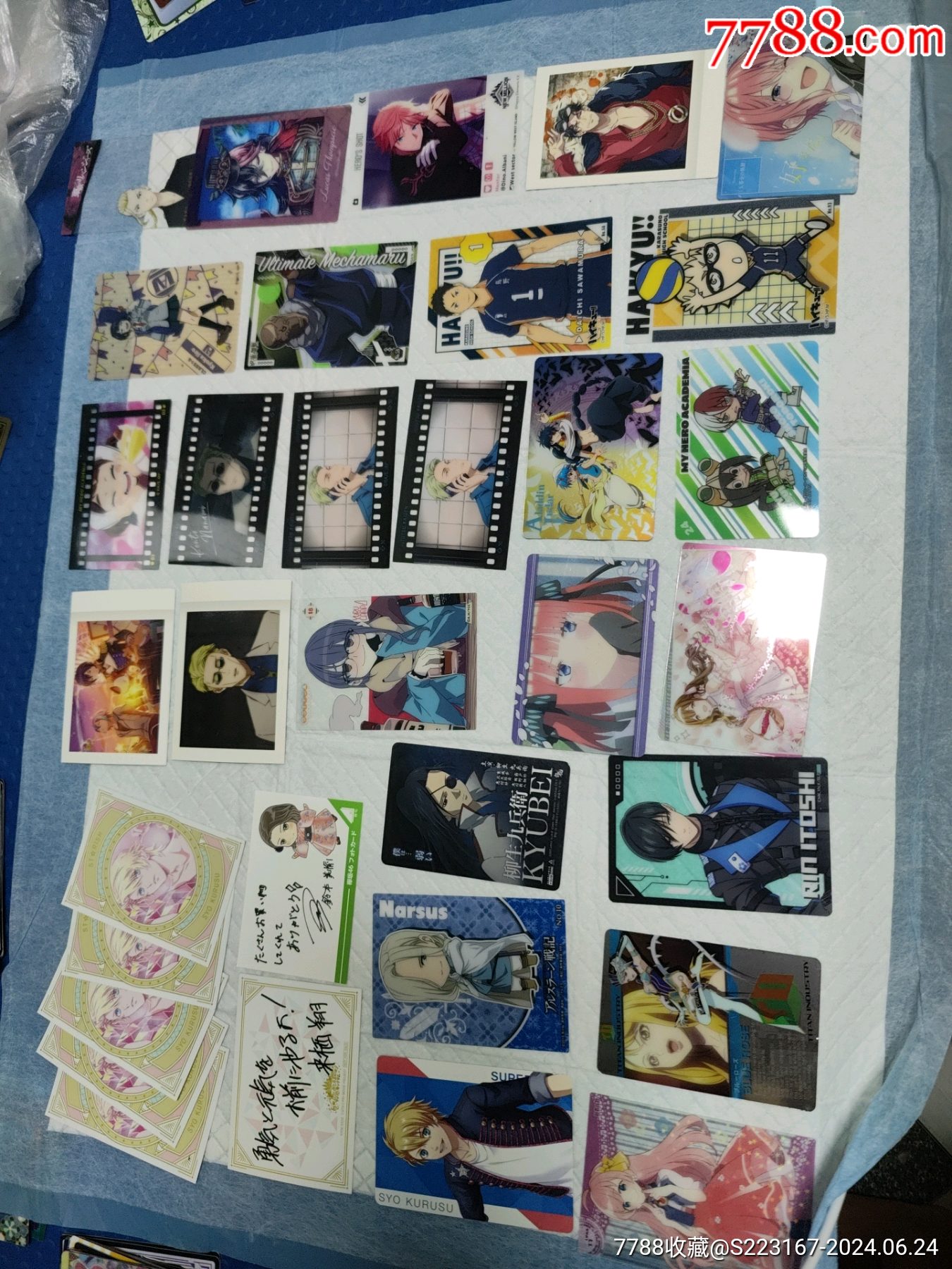 闪卡,电镀卡,塑料卡,纸卡【各种卡33张合拍】-价格:10元-au38173451-动漫卡牌 -加价-7788收藏__收藏热线