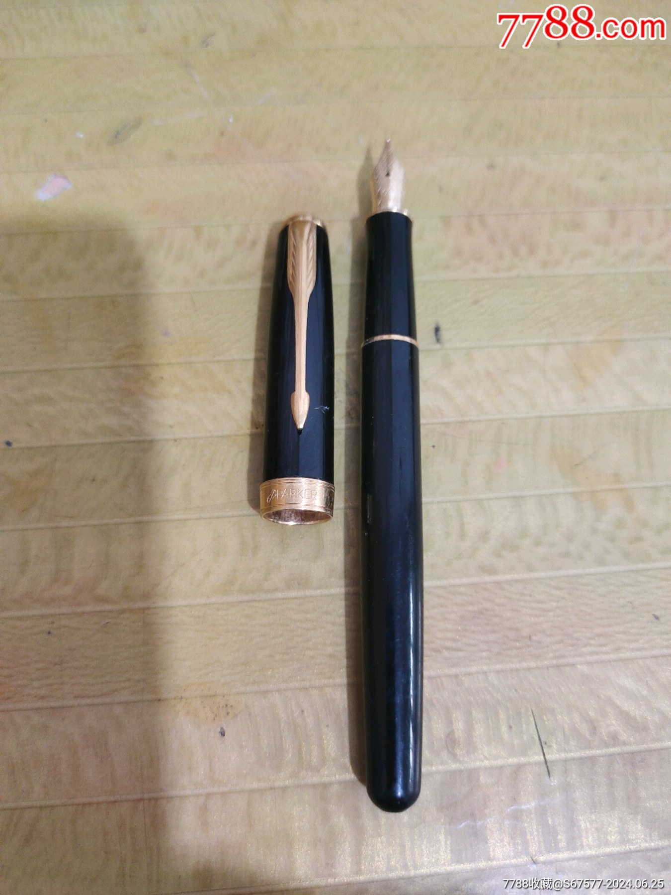 派克18k750金笔未曾上墨