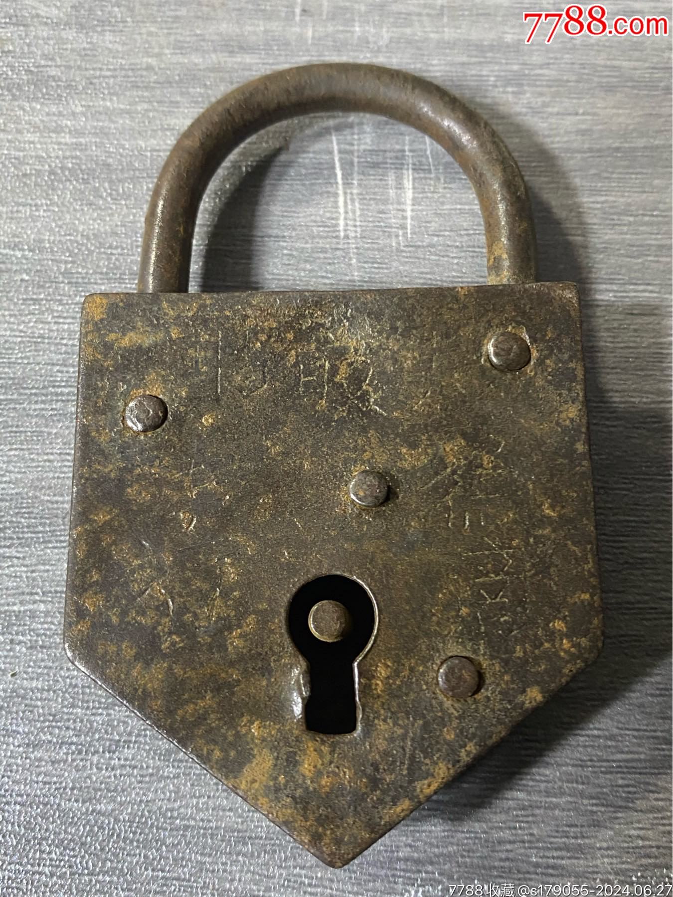 铁锁-价格:76元-au38213912-铁锁/铁钥匙 -加价-7788收藏__收藏热线