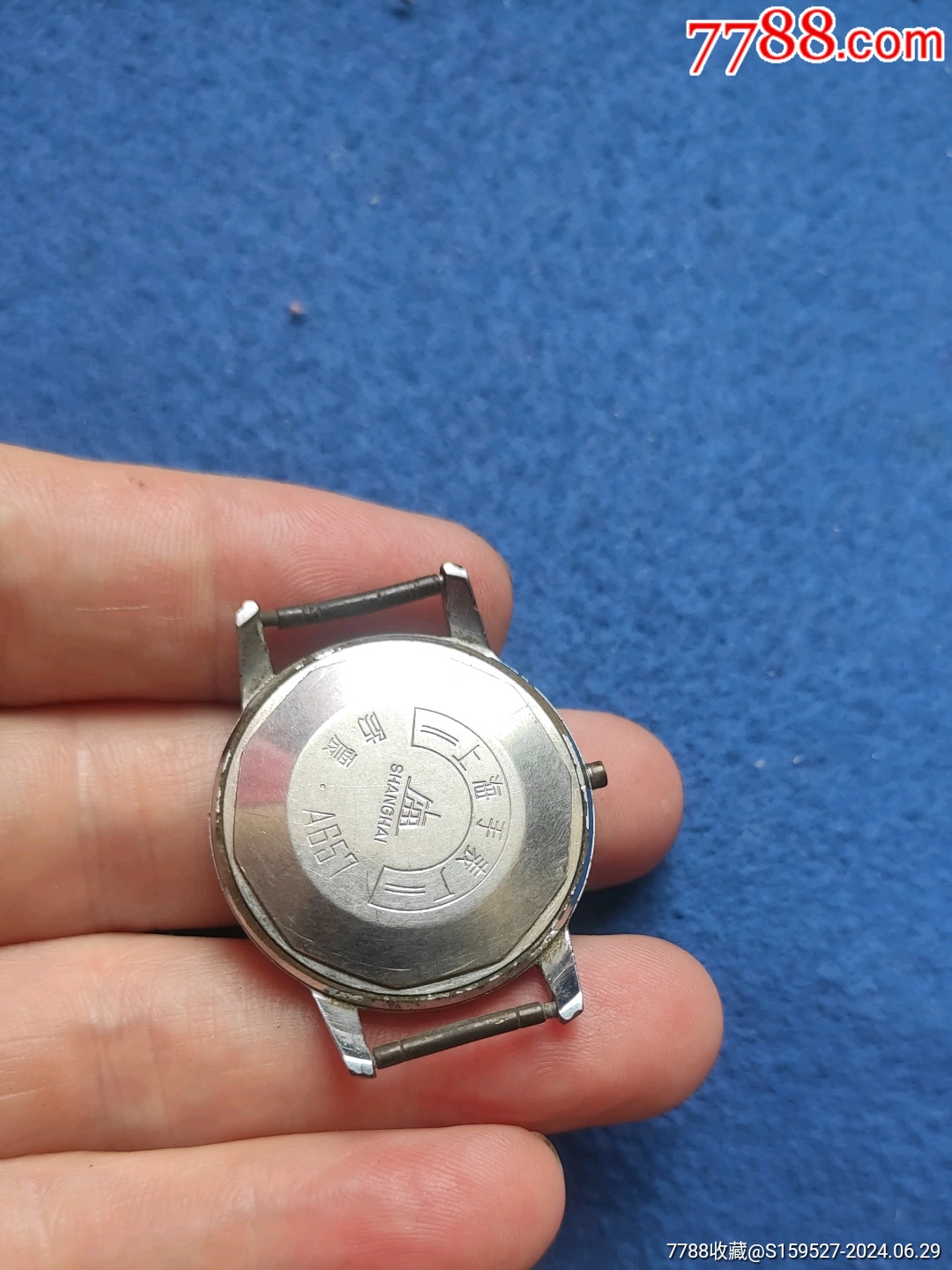 这是一块国产老《上海一A657》手表.没有表盘和表蒙.当配件处理了。_价格9元_第14张_