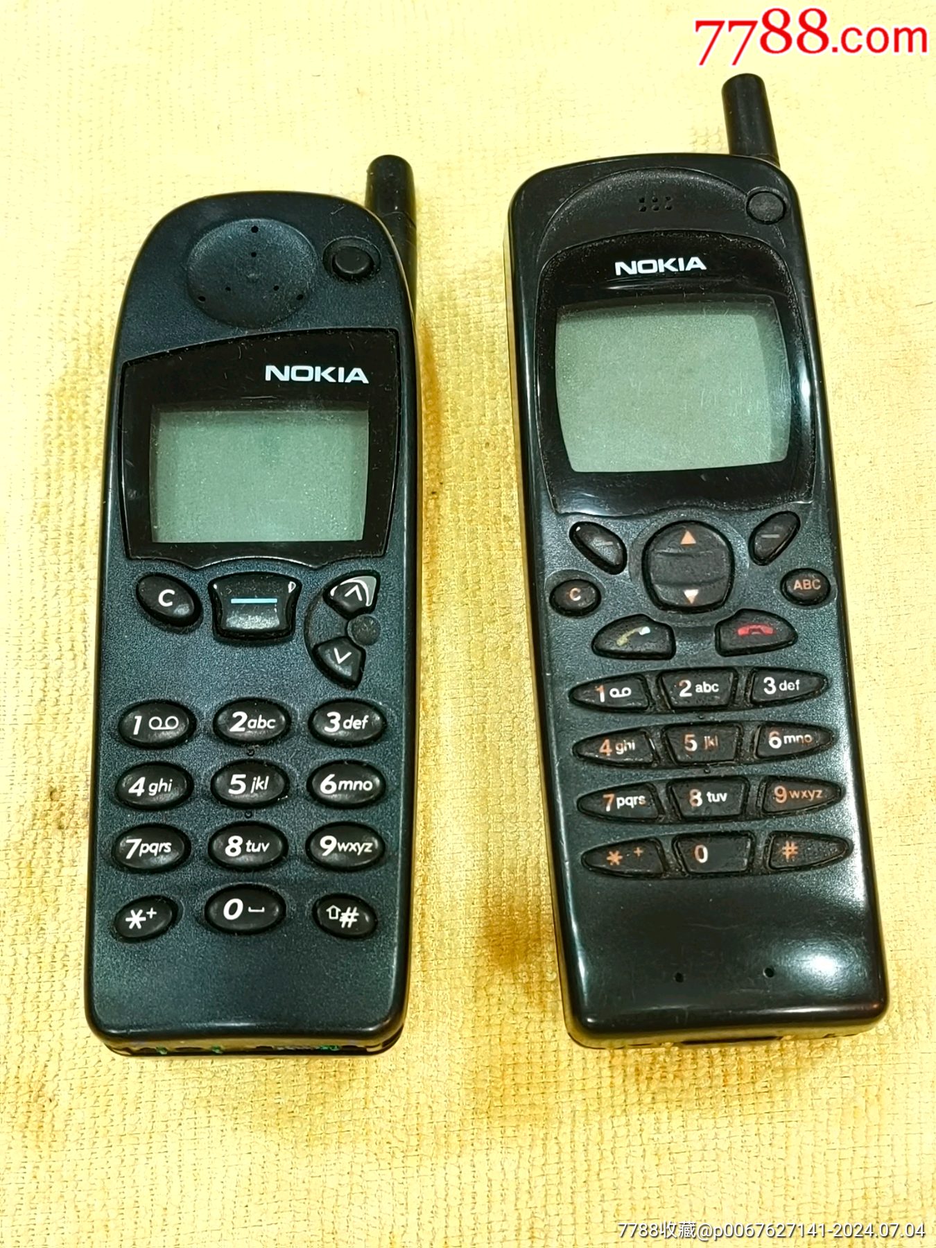 怀旧诺基亚老手机两部