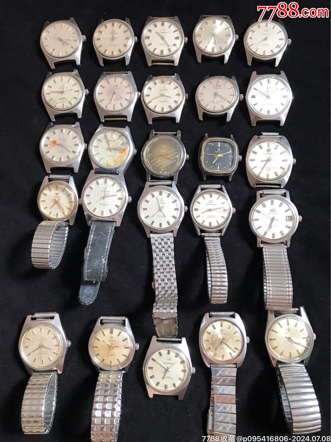 25个经典机械老手表合拍仔细阅图看简介