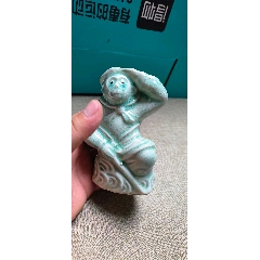 孫悟空青瓷儲錢罐
