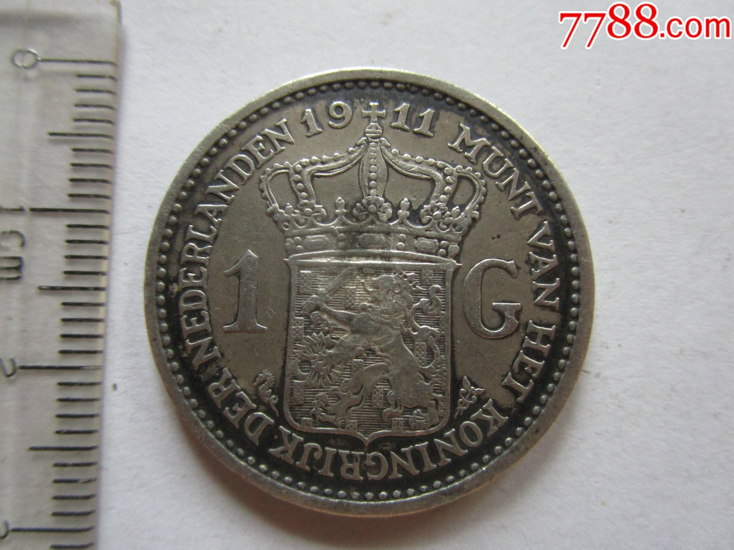1911年荷兰银币壹园