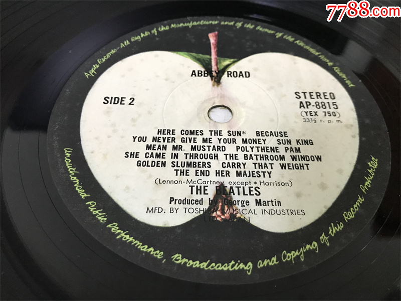 披头士乐队–abbeyroad光碟12寸黑胶箱153