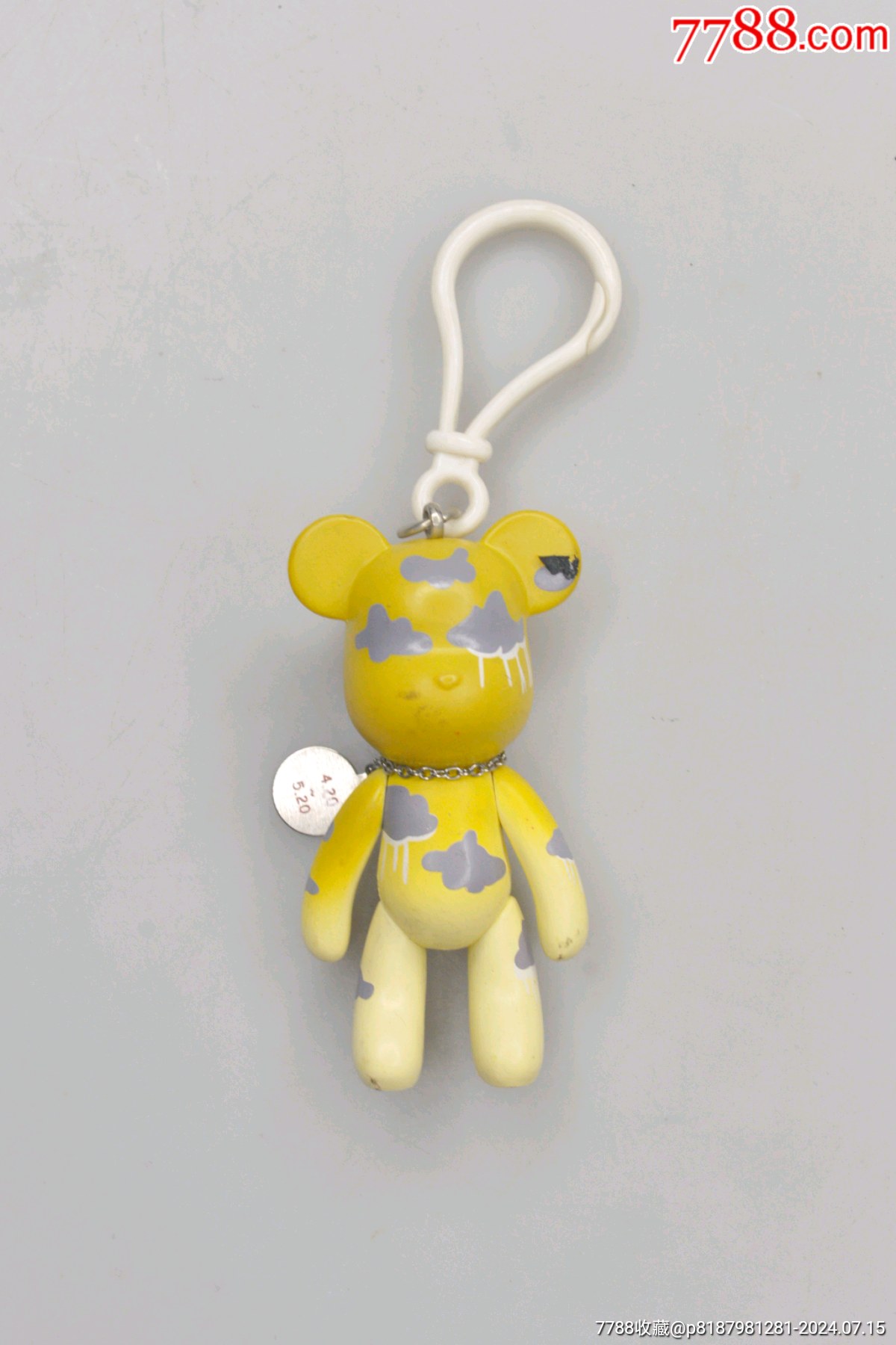正版bearbrick暴力熊挂件钥匙扣圈链钥匙链潮玩