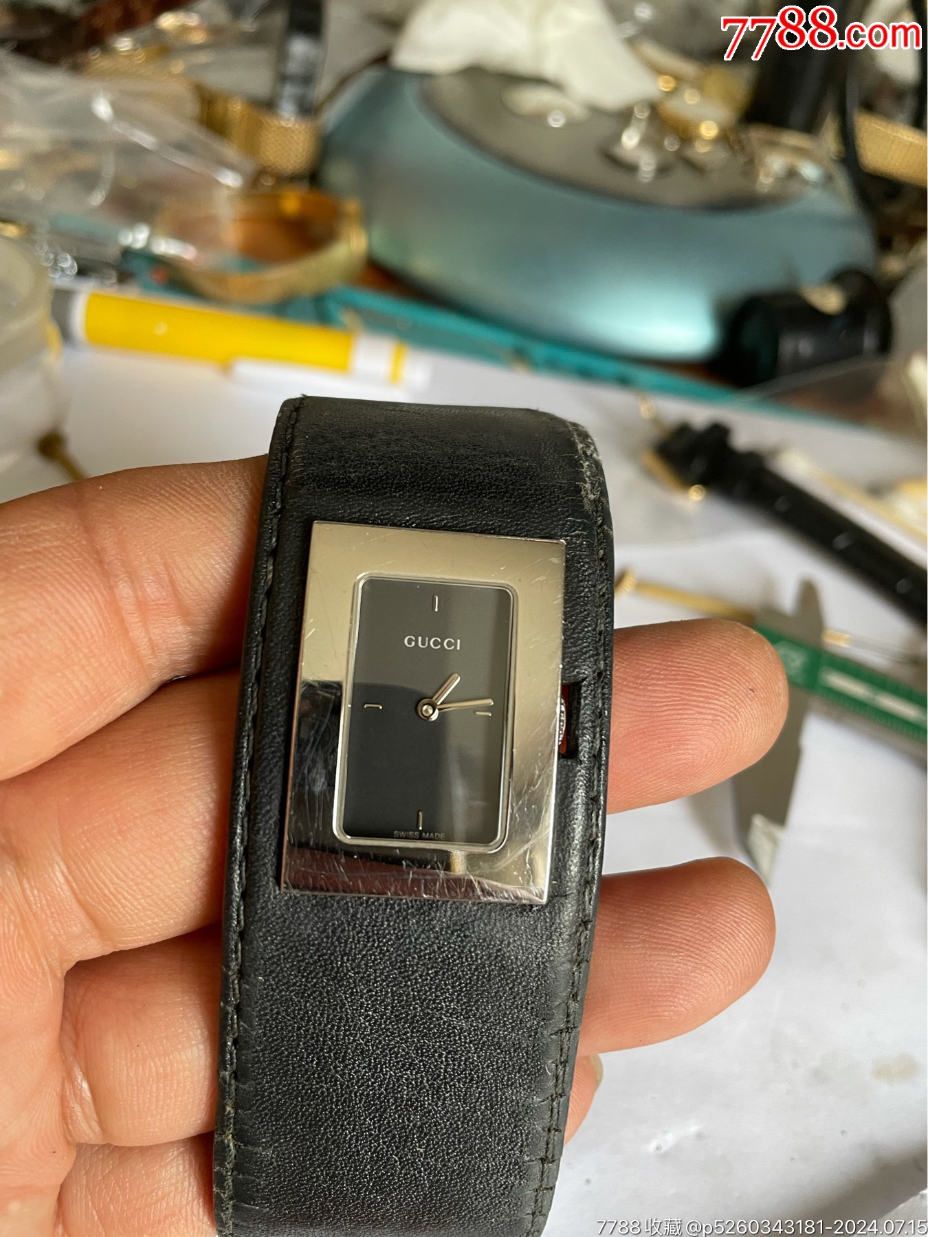 好品瑞士产古奇石英表