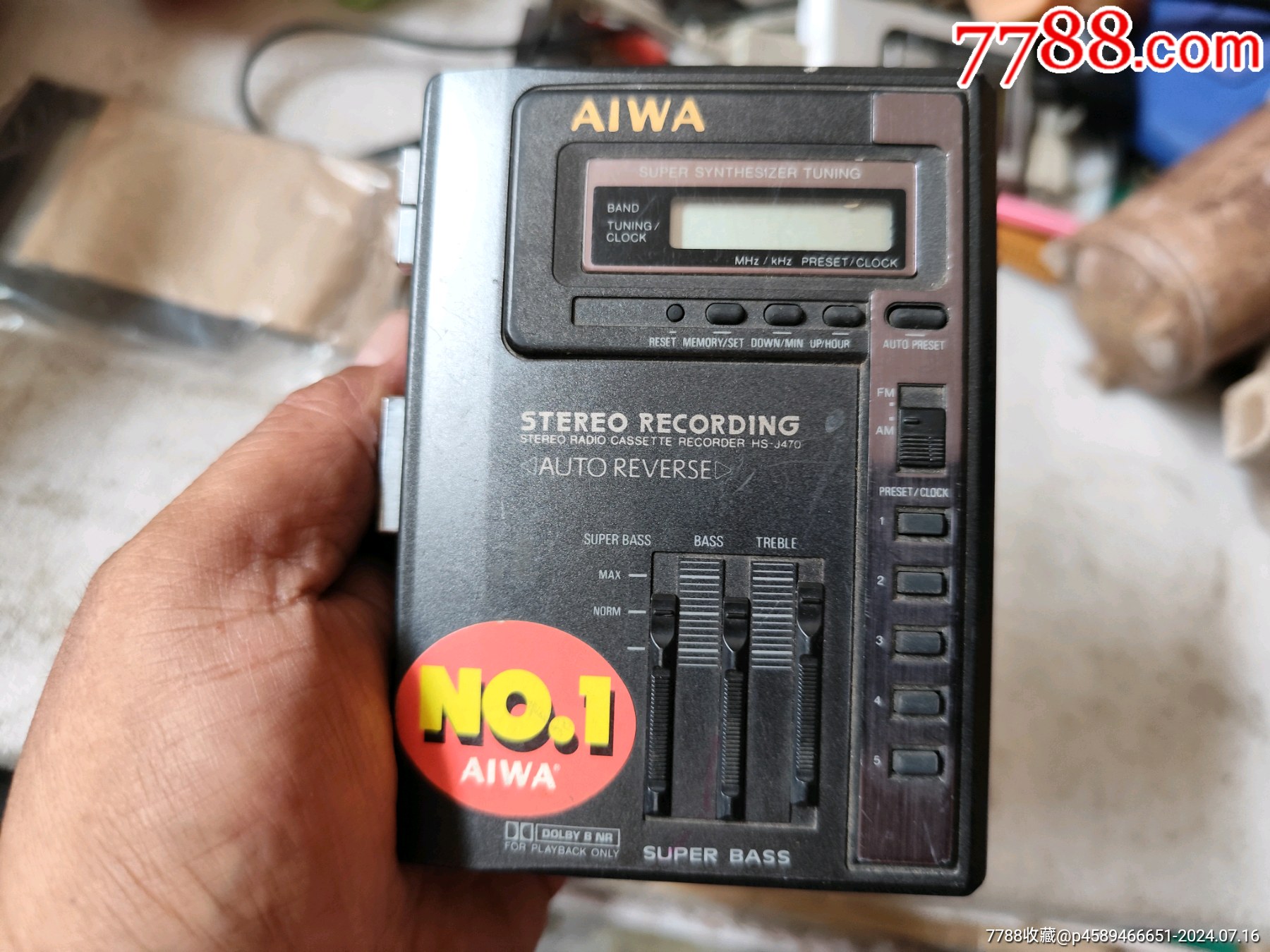 老录音机随身听-价格:17元-au38403510-随身听/mp3 -加价-7788收藏