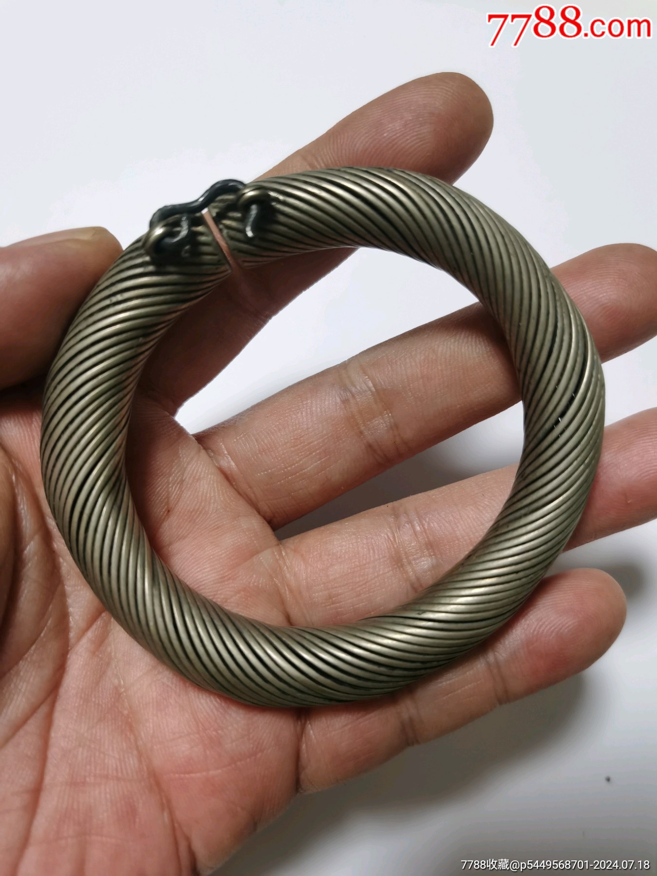 民国银镯(款式少见)-价格:50元-au38427262-银镯 -加价-7788收藏