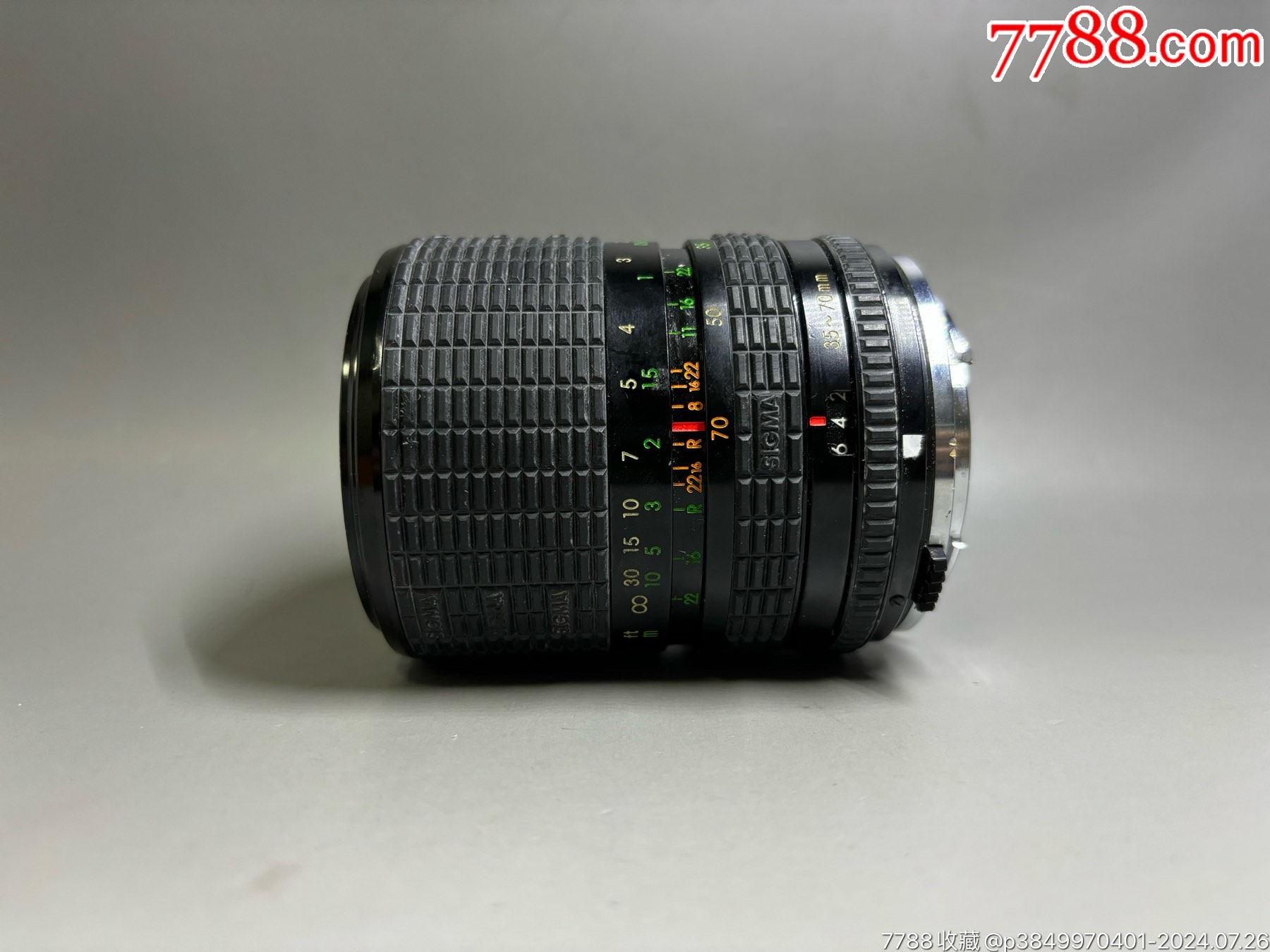 sigma适马3570mmf284镜头品相好如图无霉内镜灰多60l