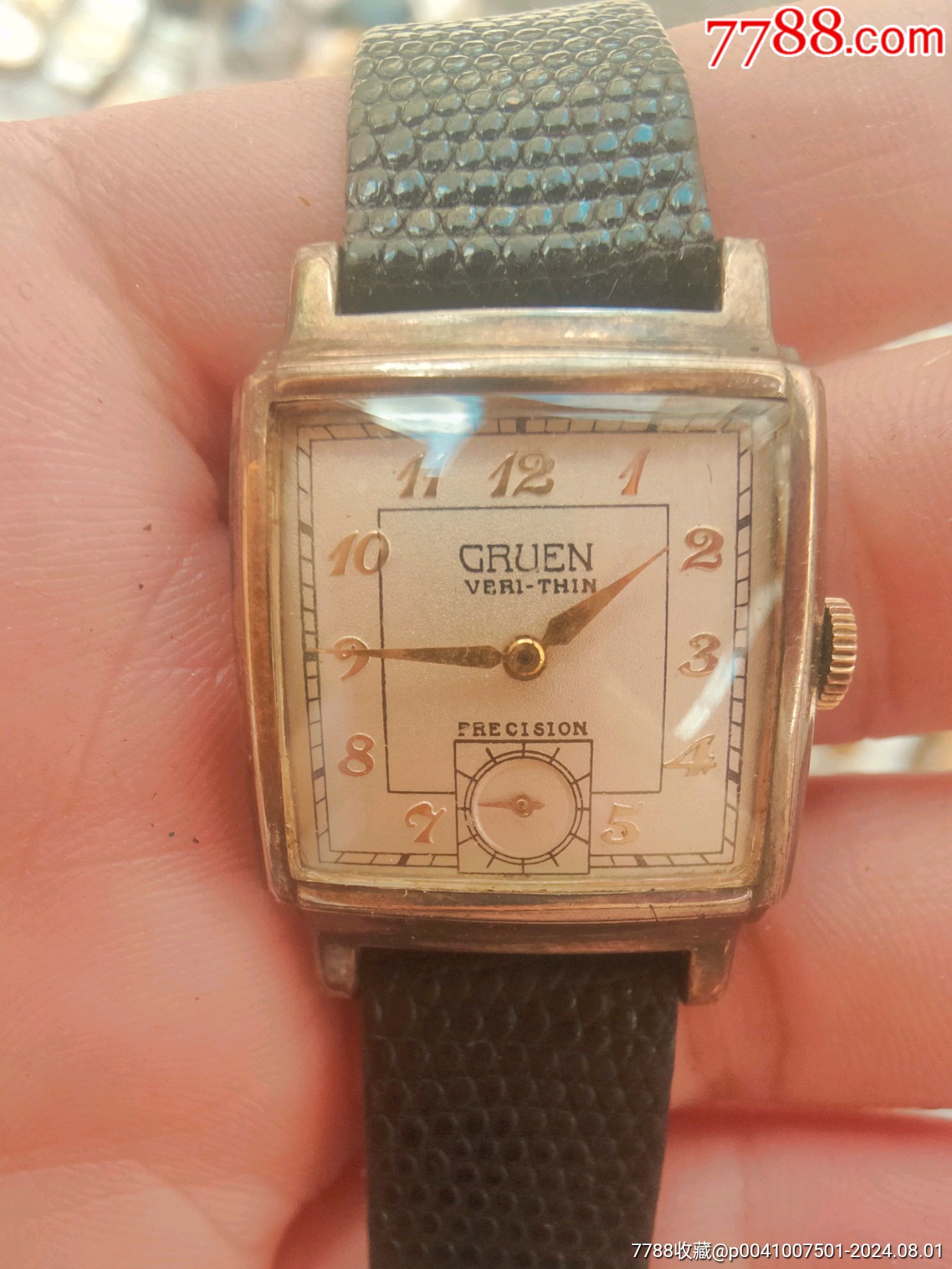 瑞士高路云手卷机械表拍卖-价格:460元-au38561353-手表/腕表 -加价