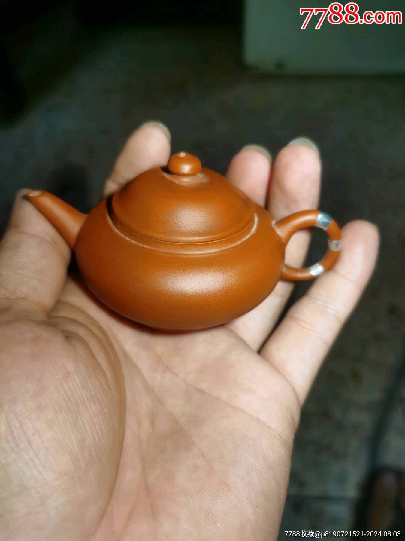 5品99早期老安顺紫砂壶小品壶包浆老道,完整,如图所示发货￥3438.