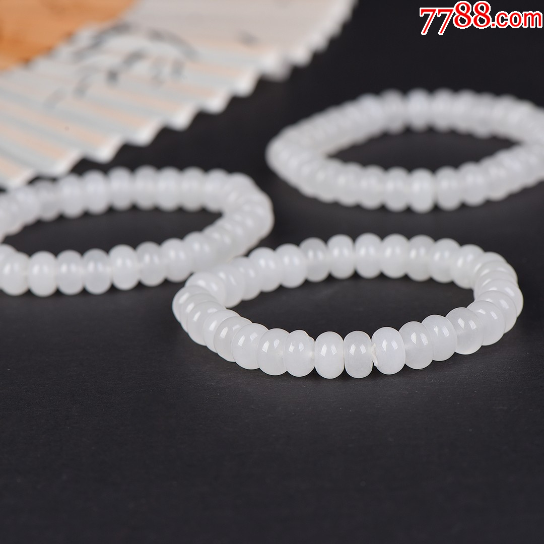 金絲玉《算盤手串》，【寓意】精打細算，【規(guī)格】5*8mm，【編號】1_價格9元_第5張_