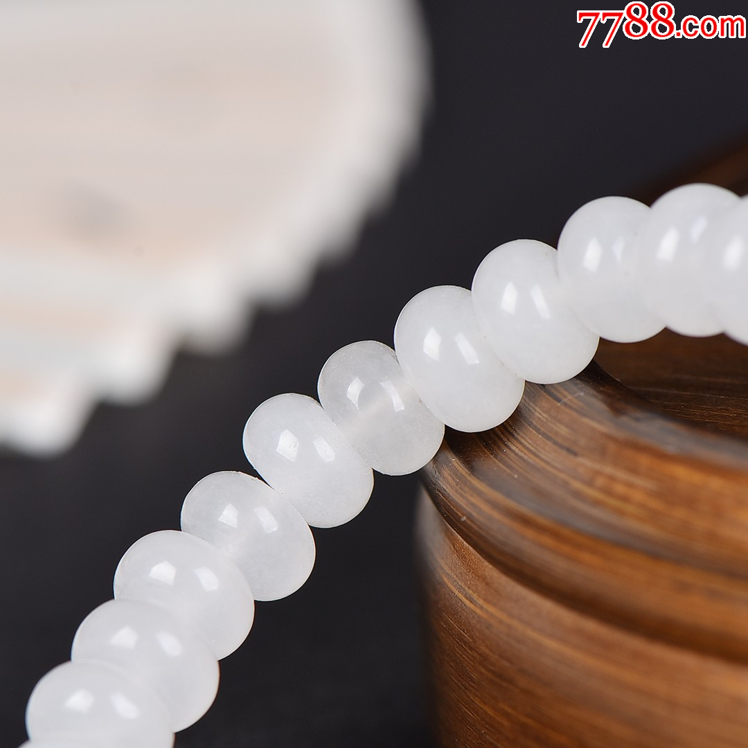 金絲玉《算盤手串》，【寓意】精打細算，【規(guī)格】5*8mm，【編號】1_價格9元_第6張_
