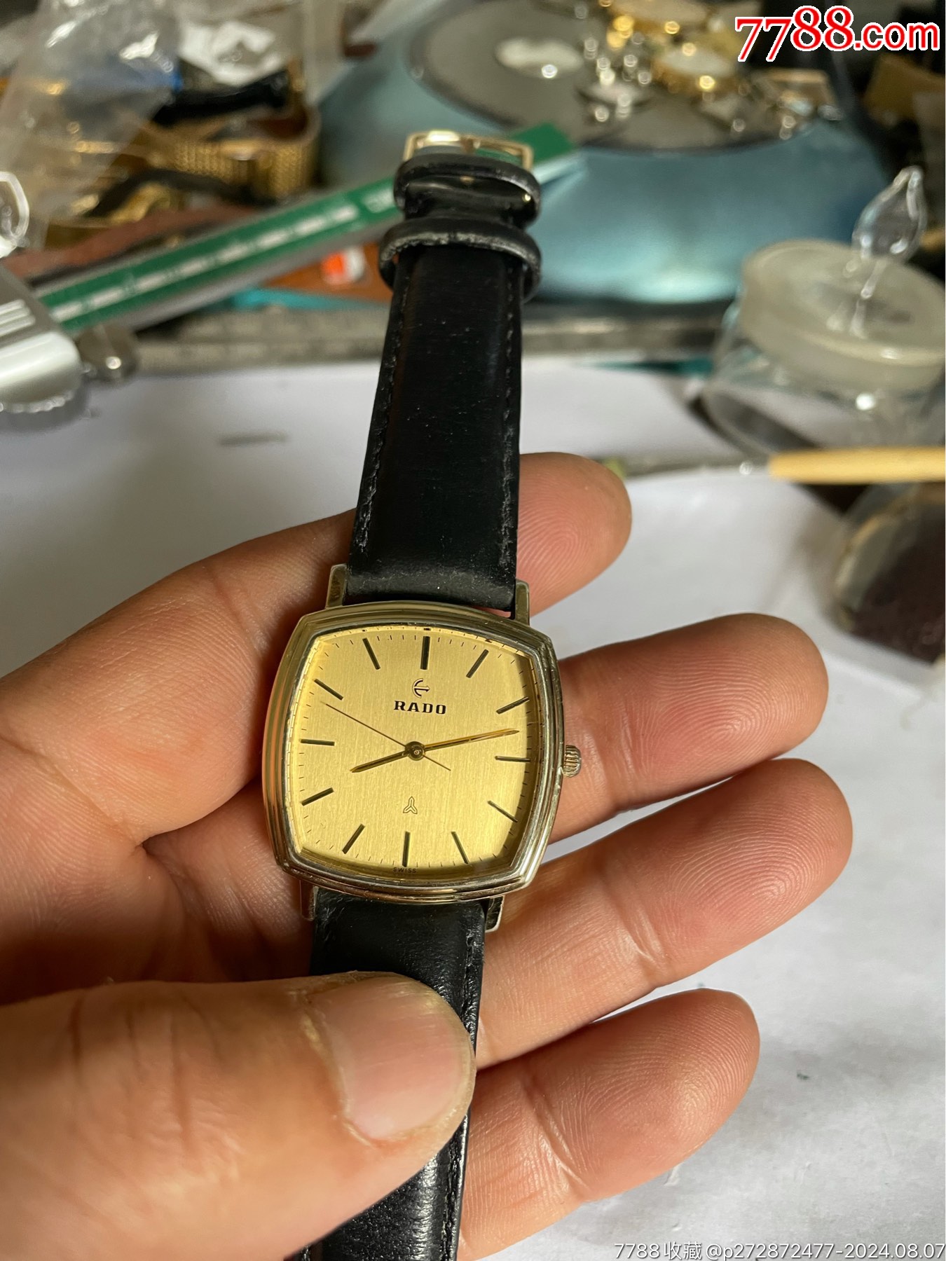 好品瑞士产雷达925银男石英表_手表/腕表_非凡表业【7788收藏__收藏