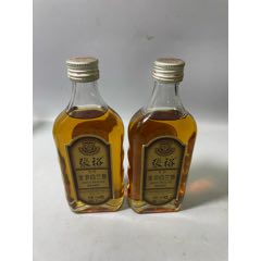 张裕金奖白兰地酒版两瓶