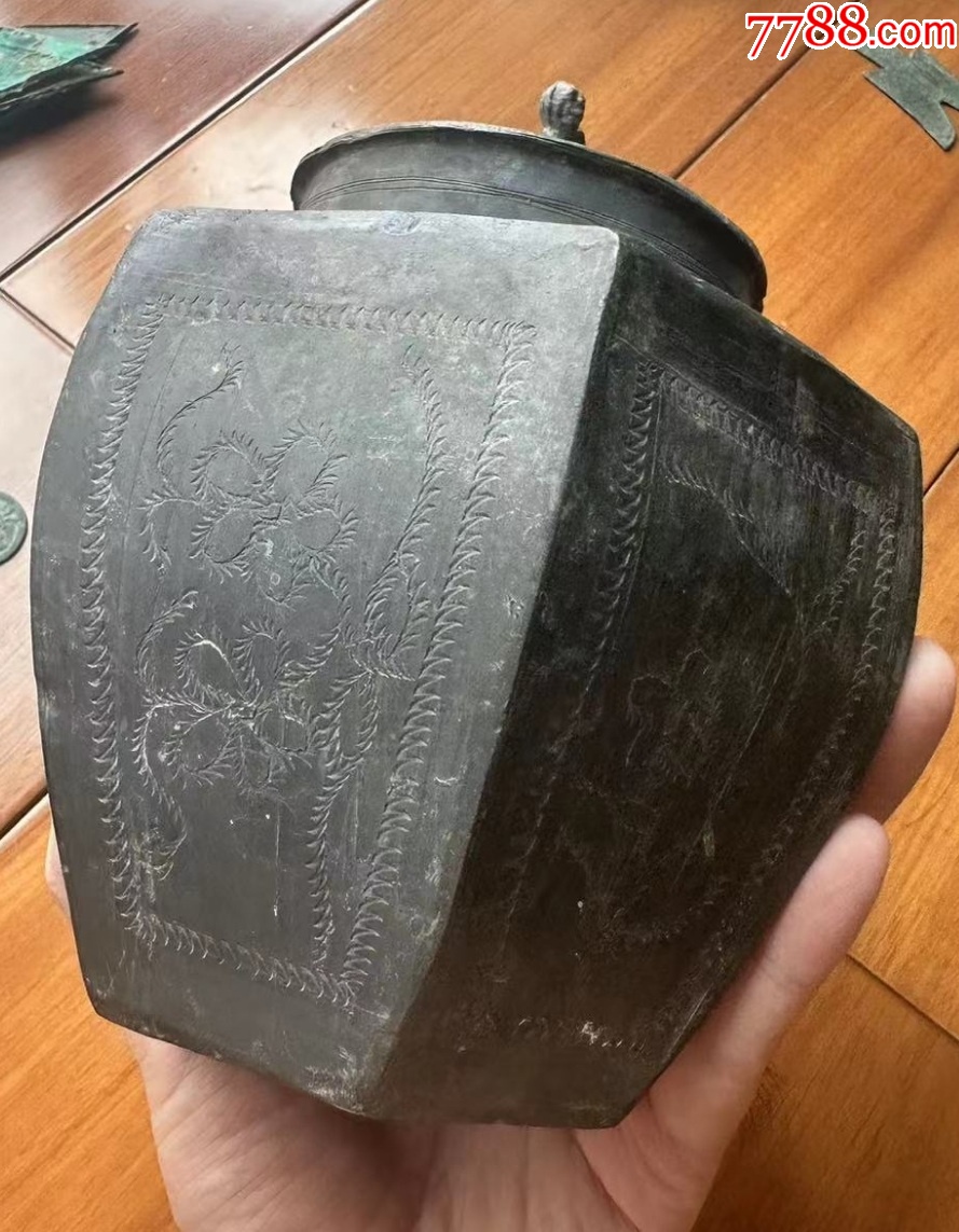 聞德評級：極美品85分--雙喜六角錫罐：帶原蓋_價格598元【優(yōu)品好店】_第10張_