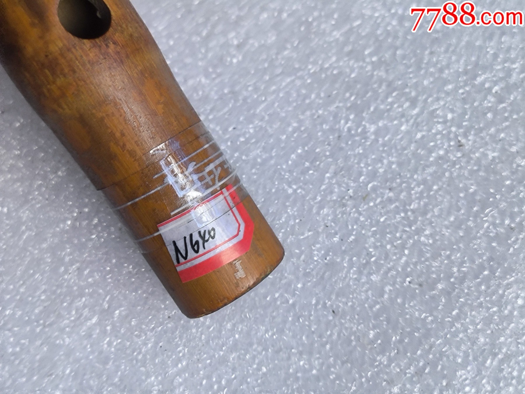 成都乐器厂生产笛子N640，完整，没有裂，可能是斑竹的，品相如图_第15张_7788乐器收藏