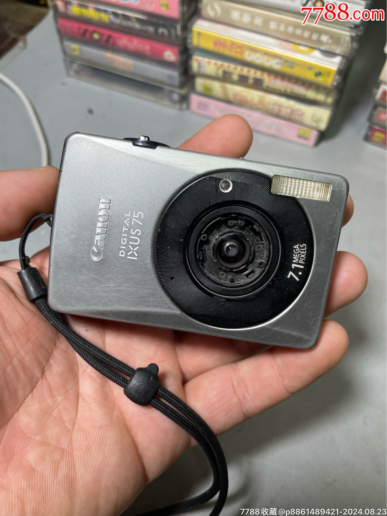 佳能ixus75数码相机功能正常