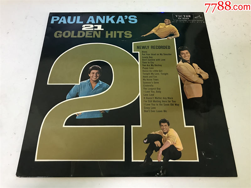 保罗安卡paulankas21goldenhits12寸黑胶箱46