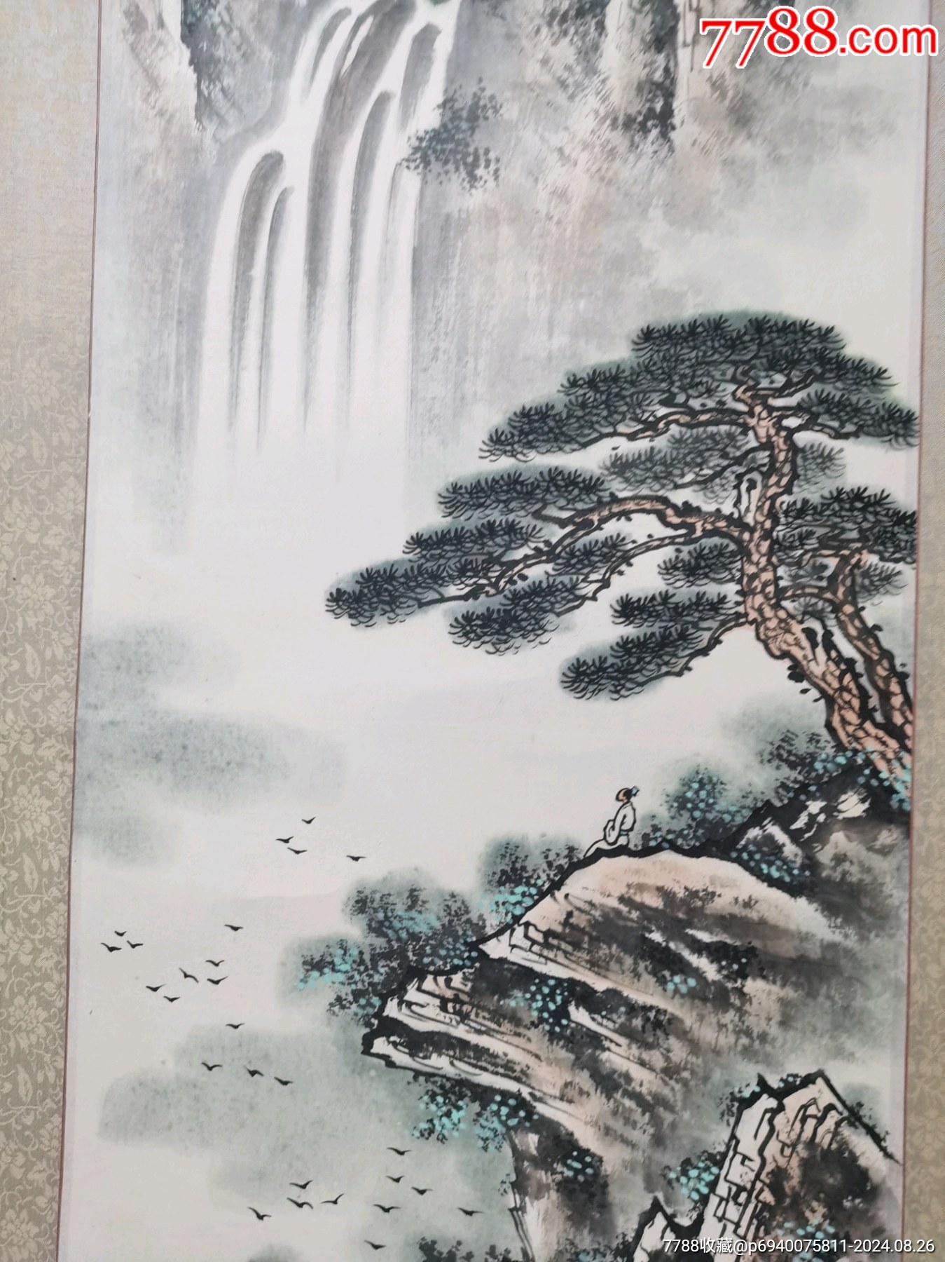 著名畫家韓希山先生精品山水一副，低價(jià)放漏，尺寸136/34_價(jià)格188元_第14張_