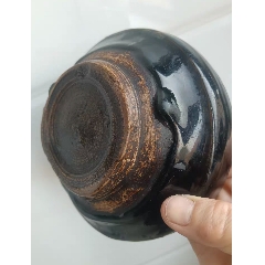 明清黑釉折沿斗笠碗_黑瓷/天目瓷_图片分类_回收价值_7788报纸收藏